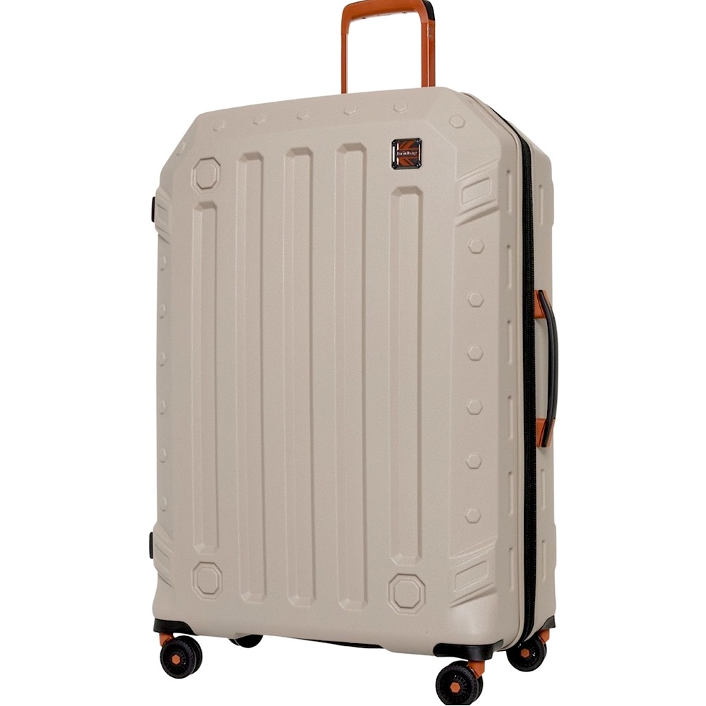 Britbag Luggage 32” Hardside Spinner In Cobblestone Gannett Check-In